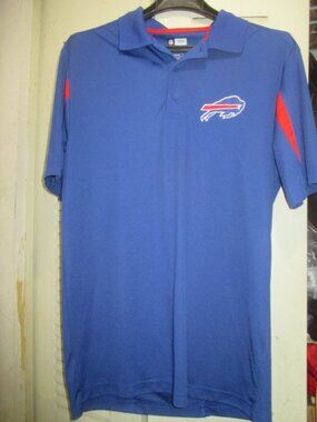 Buffalo Bills Polo Shirt NFL Team Apparel Football TX3 Cool Brand Men's M